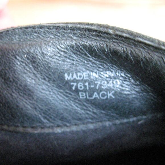 Pikolinos Black Ankle Boots 10 10.5 - Picture 7 of 9